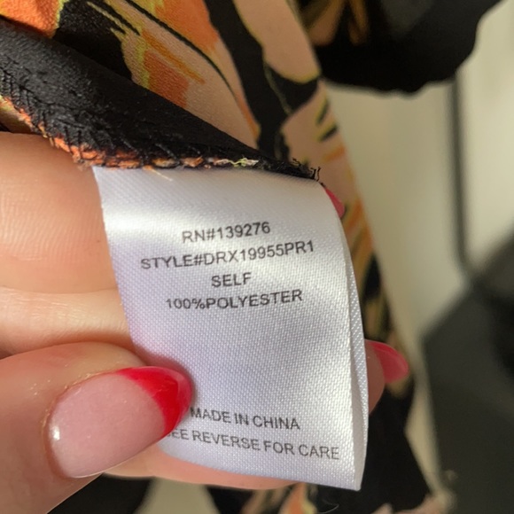 Nordstrom plus size peplum floral blouse size 2x euc - Picture 4 of 4